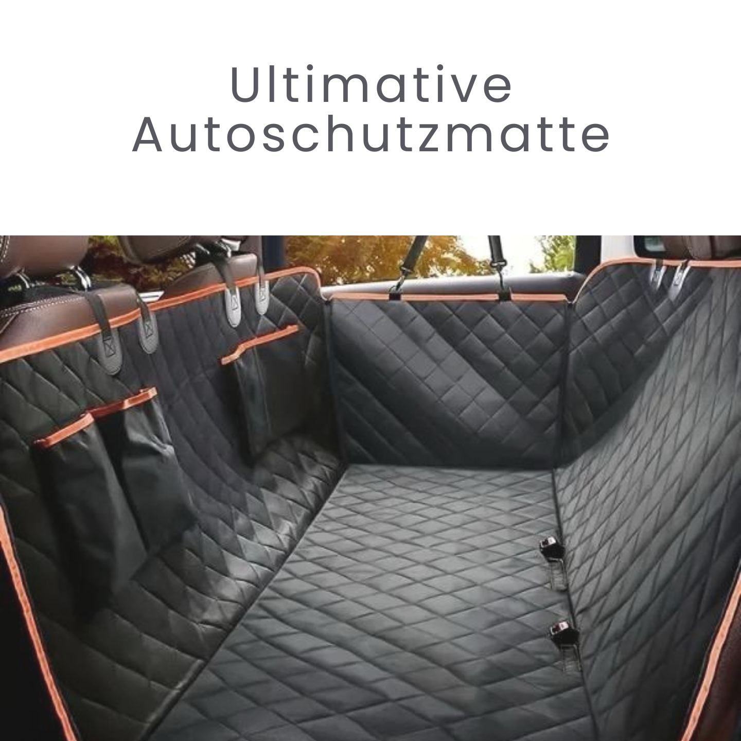 Die ultimative Autoschutzmatte für deinen Hund