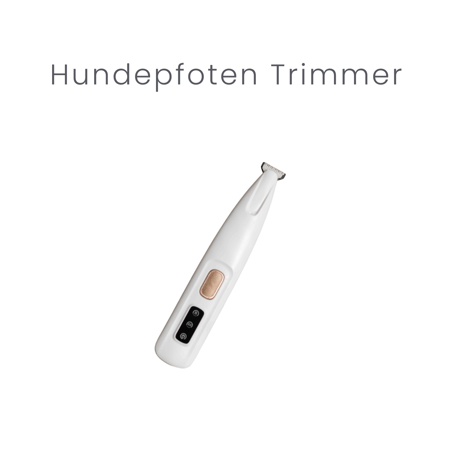 Professioneller Hundepfoten-Trimmer mit LED-Licht!