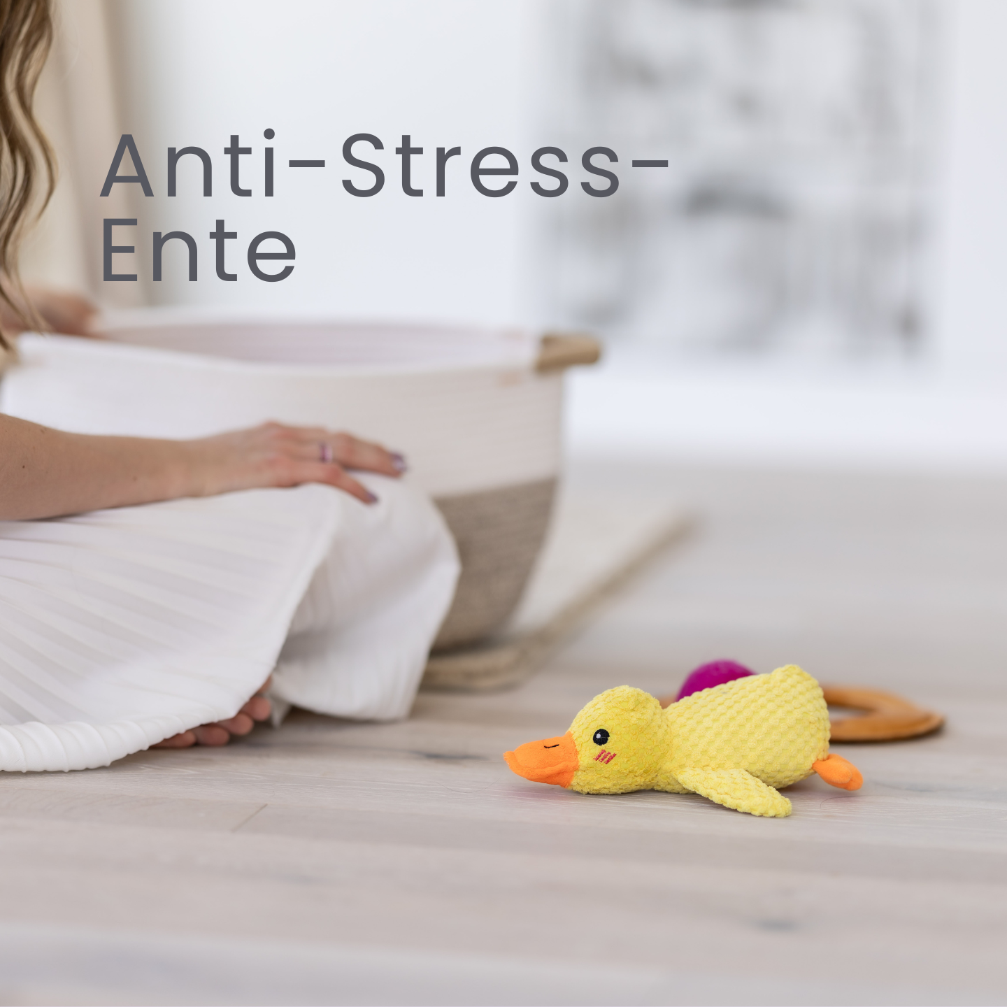 Anti-Stress-Ente - Spielspaß & Entspannung für deinen Hund