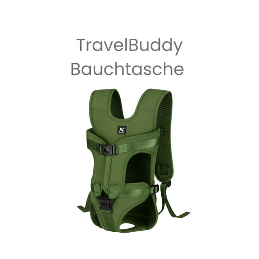 TravelBuddy Bauchtasche, für entspannte Reisen mit deinem Hund