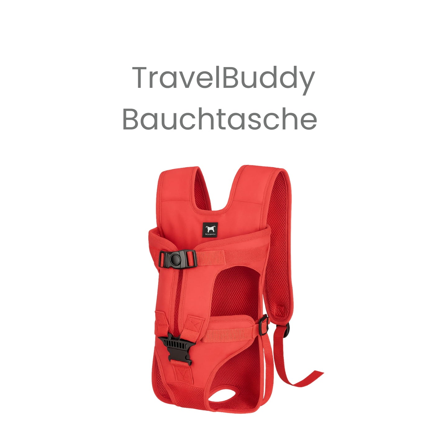 TravelBuddy Bauchtasche, für entspannte Reisen mit deinem Hund