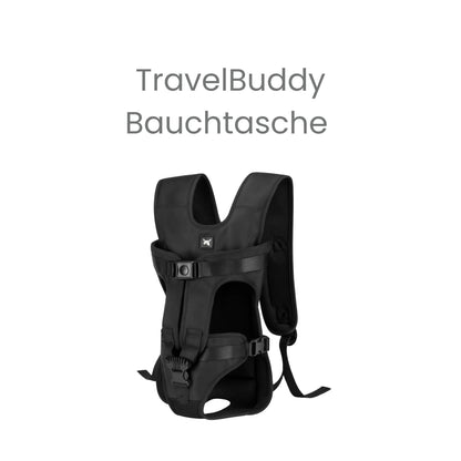 TravelBuddy Bauchtasche, für entspannte Reisen mit deinem Hund