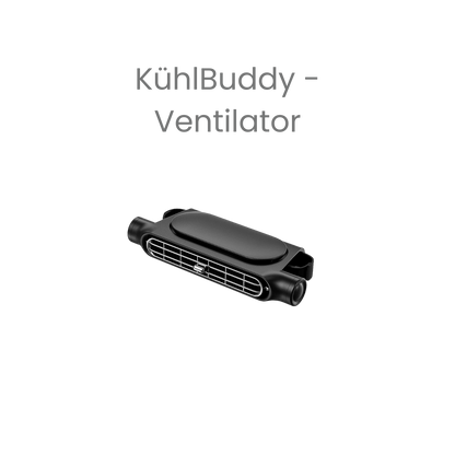 KühlBuddy - der mobile Ventilator für deinen Hund