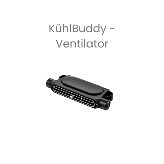 KühlBuddy - der mobile Ventilator für deinen Hund